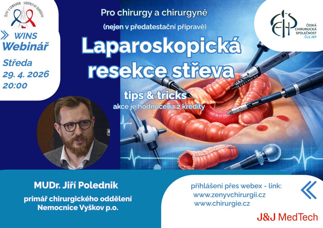 Laparoskopická resekce střeva – tips & tricks