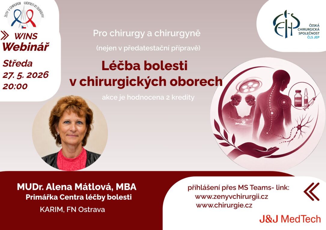 Léčba bolesti v chirurgických oborech